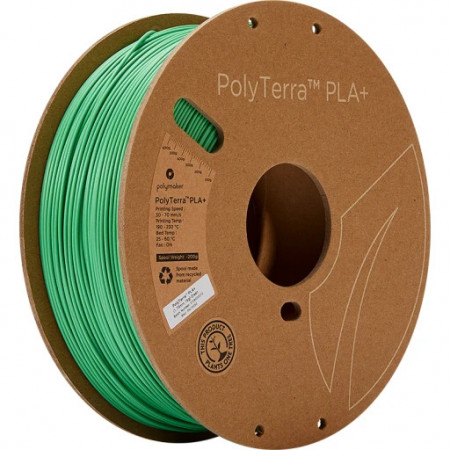Filament POLYMAKER PolyTerra PLA+ Green