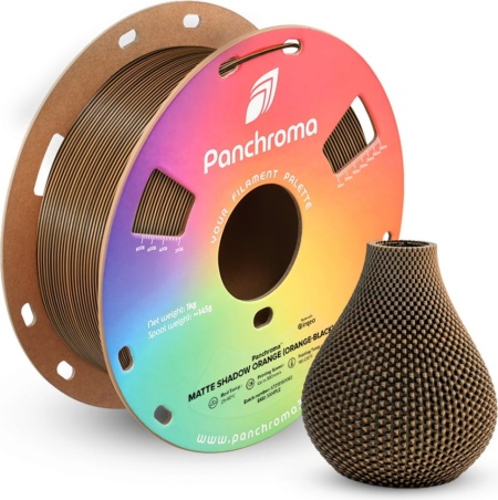 Filament Polymaker Panchroma™ PLA Dual Matte Shadow Orange (Orange-Black)