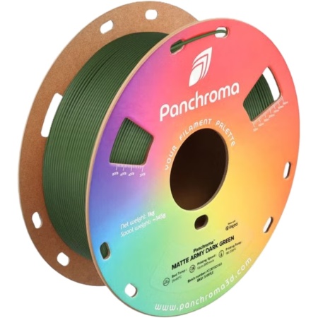 Filament POLYMAKER Panchroma™ PLA MATTE Army Dark Green