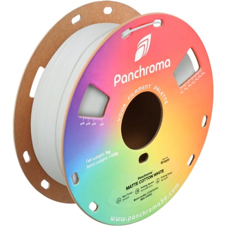 Filament POLYMAKER Panchroma™ PLA MATTE Cotton White