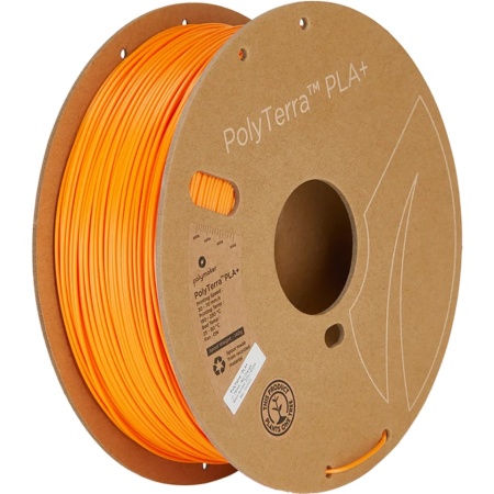 Filament POLYMAKER PolyTerra PLA+ Orange