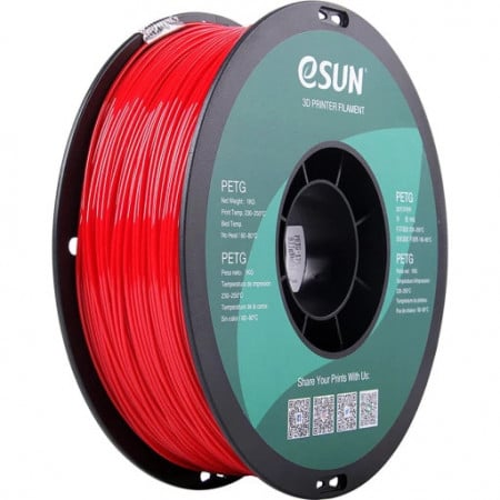 Filament eSUN PETG Fire Engine Red