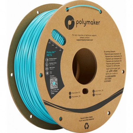Filament Polymaker PolyLite PETG Turquoise