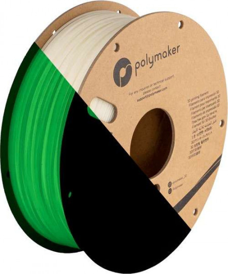 Filament Polymaker PolyLite PLA Glow in the Dark Green