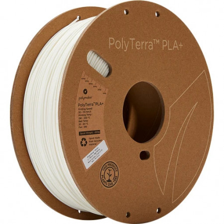 Filament POLYMAKER PolyTerra PLA+ White