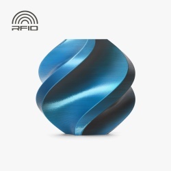 Filament Bambu PLA SILK Phantom Blue (Black - Blue)