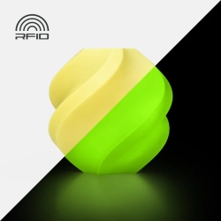 Filament Bambu PLA Glow In The Dark- Yellow