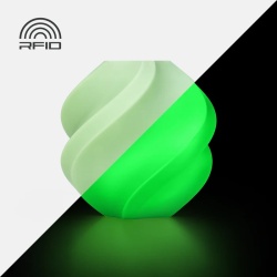 Filament Bambu PLA Glow In The Dark- Green