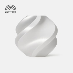 Filament Bambu PLA SILK+ White