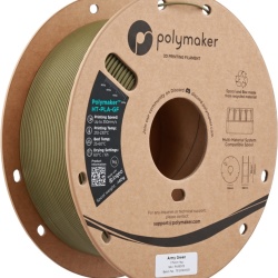 Filament Polymaker HT-PLA-GF Army Green, 1,75 mm / 1000 g