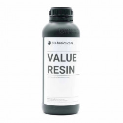 Rășină 3D-Basics Value RAL 9005 Jet Black- 1Kg