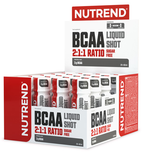 BCAA LIQUID SHOT 20 shot-uri x 60ml
