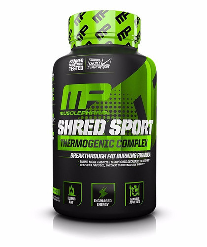 MUSCLE PHARM SHRED SPORT 60 CAPSULE
