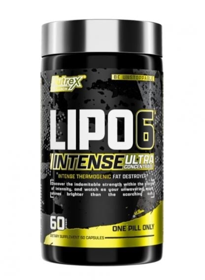 Nutrex Lipo‑6 Black Intense Ultra Concentrate – 60 capsule, termogen extrem & reducerea apetitului