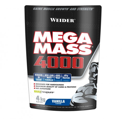 WEIDER MEGA MASS 4000 4KG