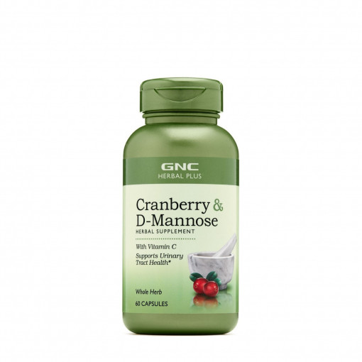 GNC CRANBERRY PLUS D-MANNOSE 60 Capsule