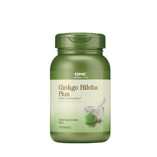GNC HERBAL PLUS GINKGO BILOBA PLUS 120 Tablete
