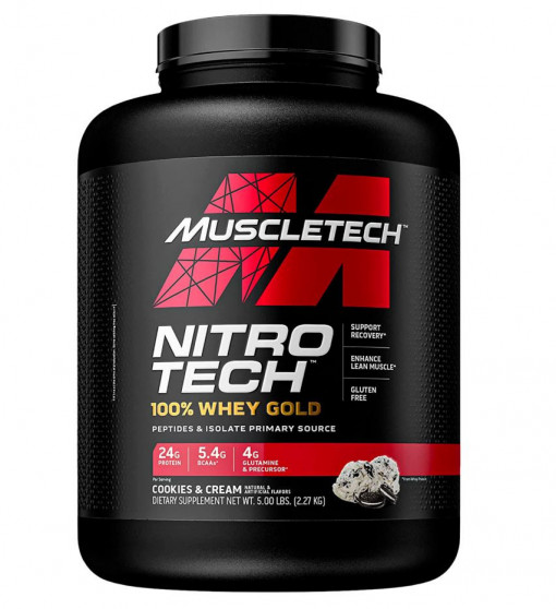 MUSCLETECH NITROTECH WHEY GOLD