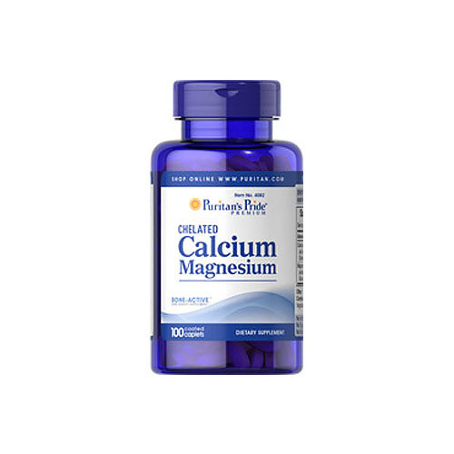 PURITANS PRIDE Calcium Magnesium Chelatat 100 Capsule