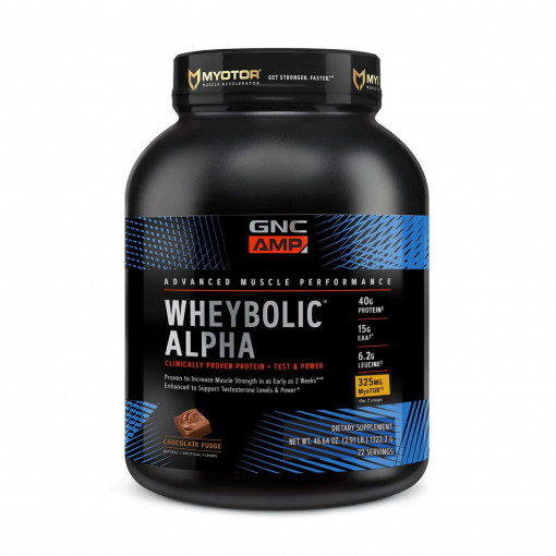 GNC AMP Wheybolic™ Alpha MyoTor®, Proteina din Zer (44/22 serviri)