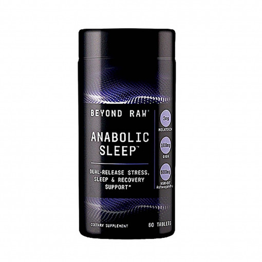 GNC Beyond Raw® Anabolic Sleep™, Formula Avansata pentru Somn, 60 tablete
