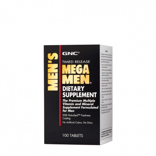 GNC MEGA MEN TIMED RELEASE 100 Tablete