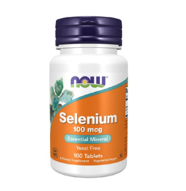 NOW FOODS SELENIUM 100 MCG 100 tablete