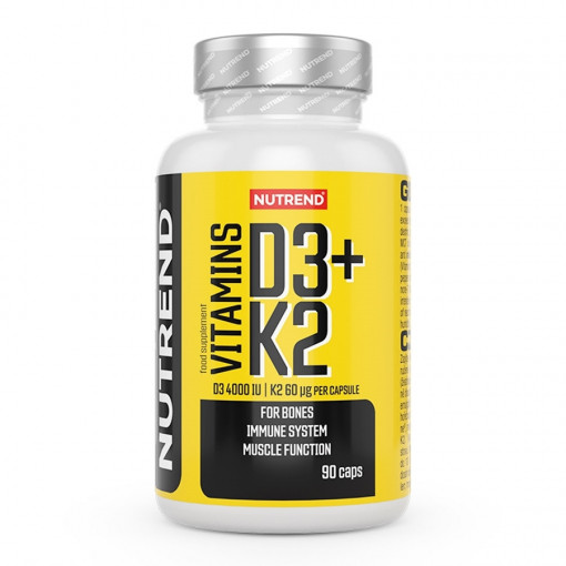 NUTREND VITAMINS D3+K2