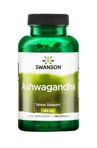 SWANSON Ashwagandha 450mg 100caps