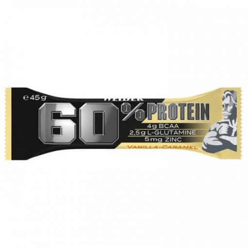 WEIDER 60% PROTEIN BAR 45G