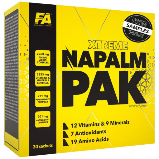 FITNESS AUTHORITY NAPALM PAK 30 SACHETS