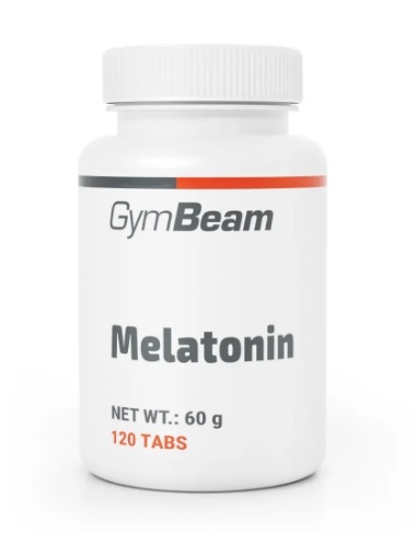 GYMBEAM MELATONIN 120 tablete, suport pentru un somn odihnitor