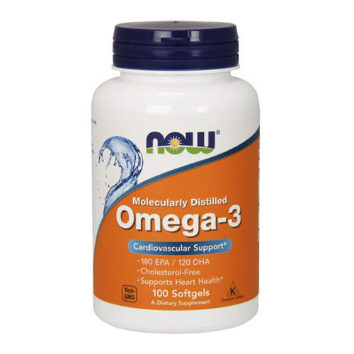 NOW FOODS OMEGA-3 100 Softgel