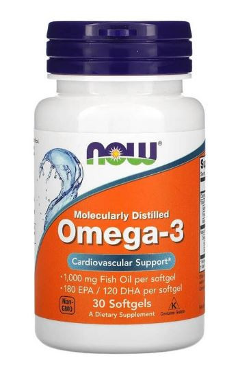 NOW FOODS OMEGA 3 30 SOFTGELS