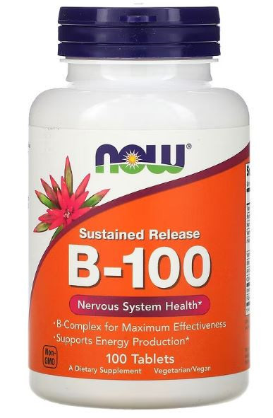 NOW FOODS VITAMIN B-100 100 VCAPS