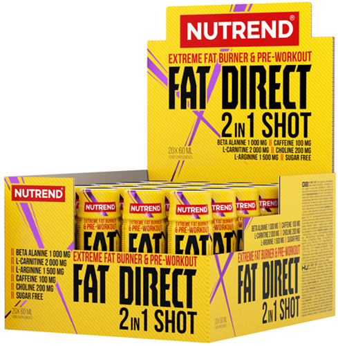 NUTREND FAT DIRECT SHOT 20x 60ML