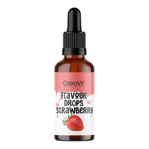 OstroVit Flavour Drops 30ml – picături aromatizante concentrate, fără zahăr și calorii, perfecte pentru cafea, shake-uri, iaurturi și deserturi.