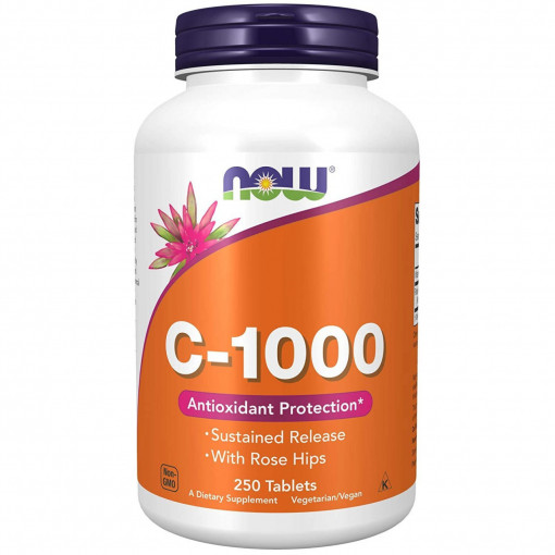 NOW FOODS VITAMIN C-1000 WITH BIOFLAVONOIDS 250 VCAPS
