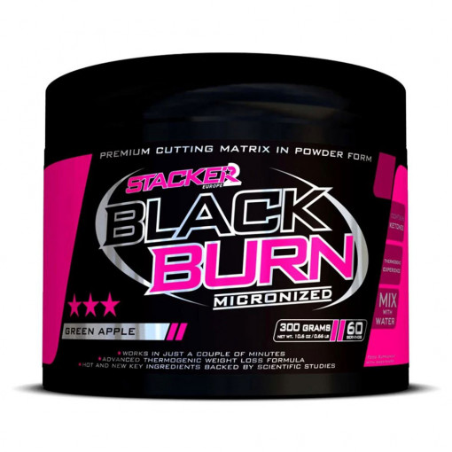 STACKER2 BLACK BURN 300G