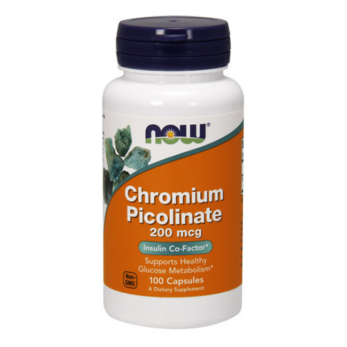 NOW FOODS Chromium Picolinate 100 Capsule