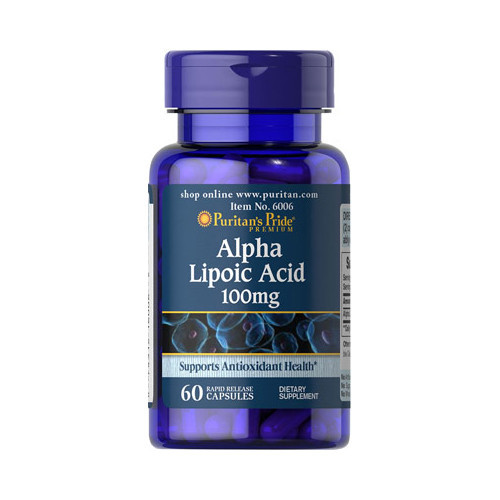 ALPHA LIPOIC ACID 100 MG 60 Capsule