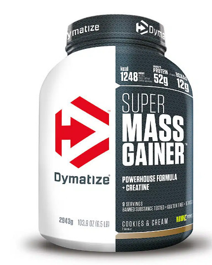 Dymatize Super Mass Gainer 2.94kg – Gainer pentru masă musculară, proteine și carbohidrați de calitate