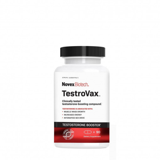 GNC Novex Biotech® TestroVax™, Formula pentru Sustinerea Productiei de Testosteron, 90 capsule