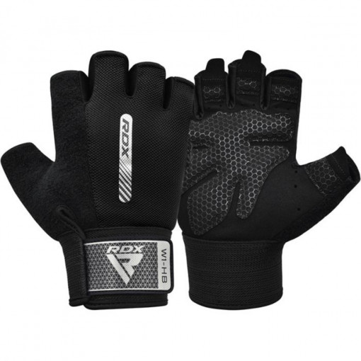 Manusi pentru Ridicare Greutati W1 Half Army Black RDX