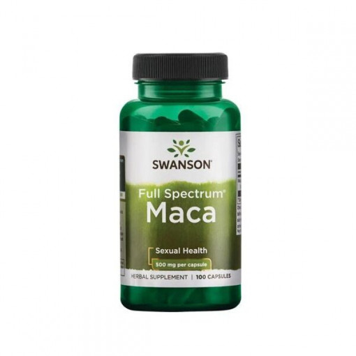 SWANSON FULL SPECTRUM MACA 500MG 100 CAPS