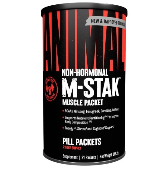 Universal Nutrition M‑Stak 21 Pack (New & Improved) – Complex Anabolic Non‑Hormonal