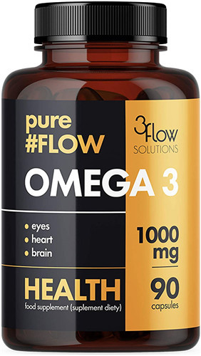 3FLOW SOLUTIONS OMEGA 3 1000MG PURE FLOW 90 CAPSULE