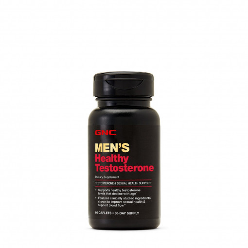 GNC Men's Healthy Testosterone, Formula pentru Nivel Optim si Sanatos de Testosteron, 60 tablete
