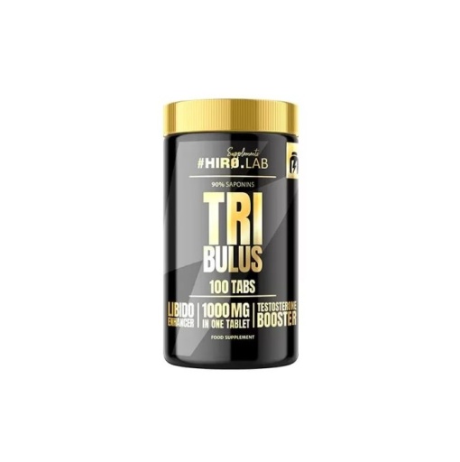 Hiro.Lab Tribulus 1000mg – 100 Tablete pentru Creșterea Testosteronului Natural și a Performanței Fizice