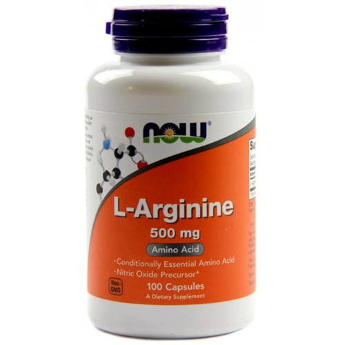 NOW FOODS L-ARGININE 500 MG 100 CAPSULE
